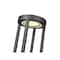 Z-Lite Leland Outdoor Post Mounted Fixture, 1-Light, 9 In.W x 142.75 In.H, Sand Black/Sand Blast 5005PHB-5009P120-BK - alternate 4
